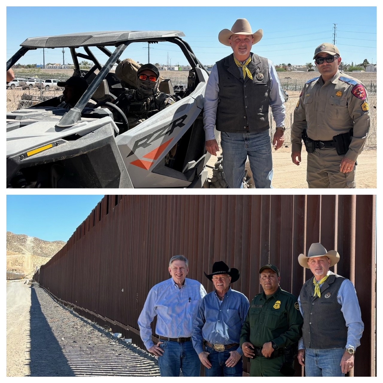  Sheriffs meet to discuss the ongoing debacle and national security situation at our southern border.